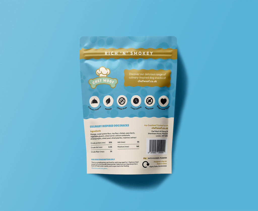 Chef Woof Dog Treats Combo Pack | 3 Natural Culinary Treats