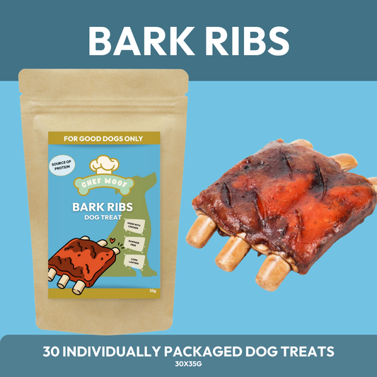 Bark Ribs Natural Dog Treats for Pubs, Hotels and Cafes