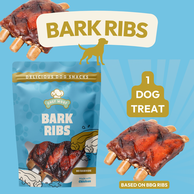 BARK RIBS - Natural Dog Treat 1x35g