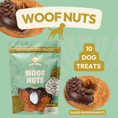 WOOF NUTS (10x48g) Natural Dog Treats Trade