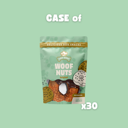 case of WOOF NUTS - 30x50g - Dog Treats