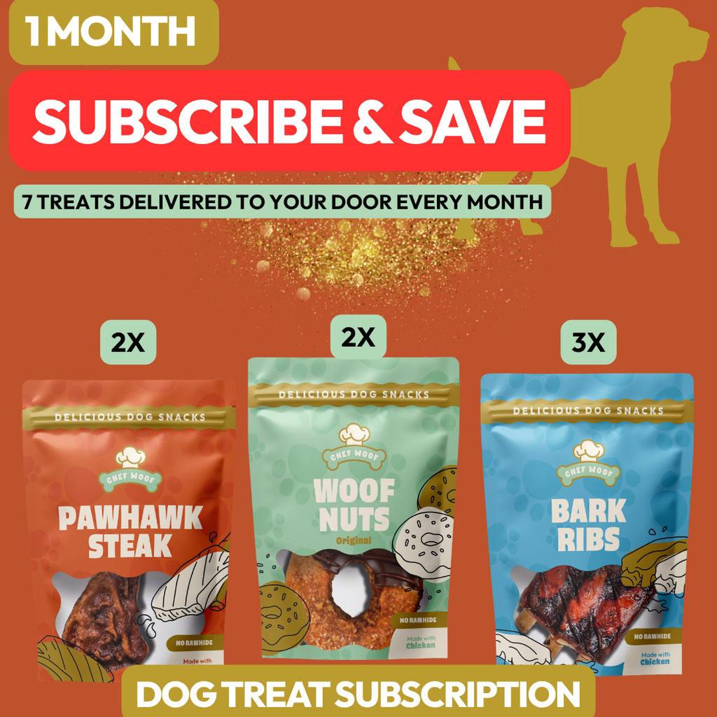 1 MONTH Subscription Gift - Chef Woof Dog Treat