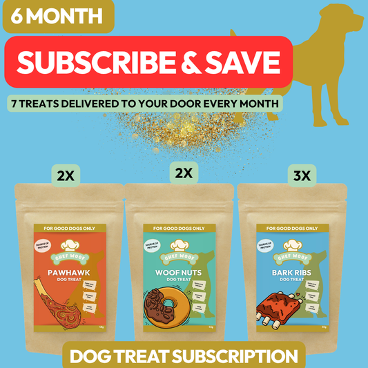 6 MONTH Subscription Gift - Chef Woof Dog Treat