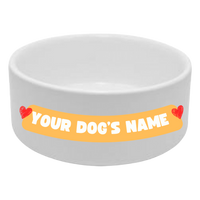 Personalised Dog Bowl UK | Premium Ceramic | Chef Woof