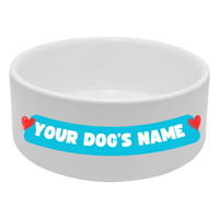Personalised Dog Bowl UK | Premium Ceramic | Chef Woof