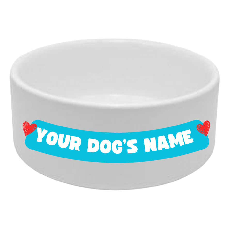 Personalised Dog Bowl UK | Premium Ceramic | Chef Woof