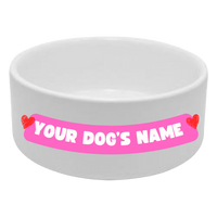 Personalised Dog Bowl UK | Premium Ceramic | Chef Woof