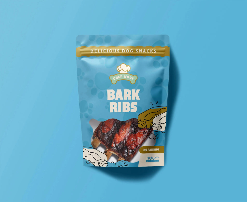 BARK RIBS CASE - 30x35g - Dog Treats Chef Woof