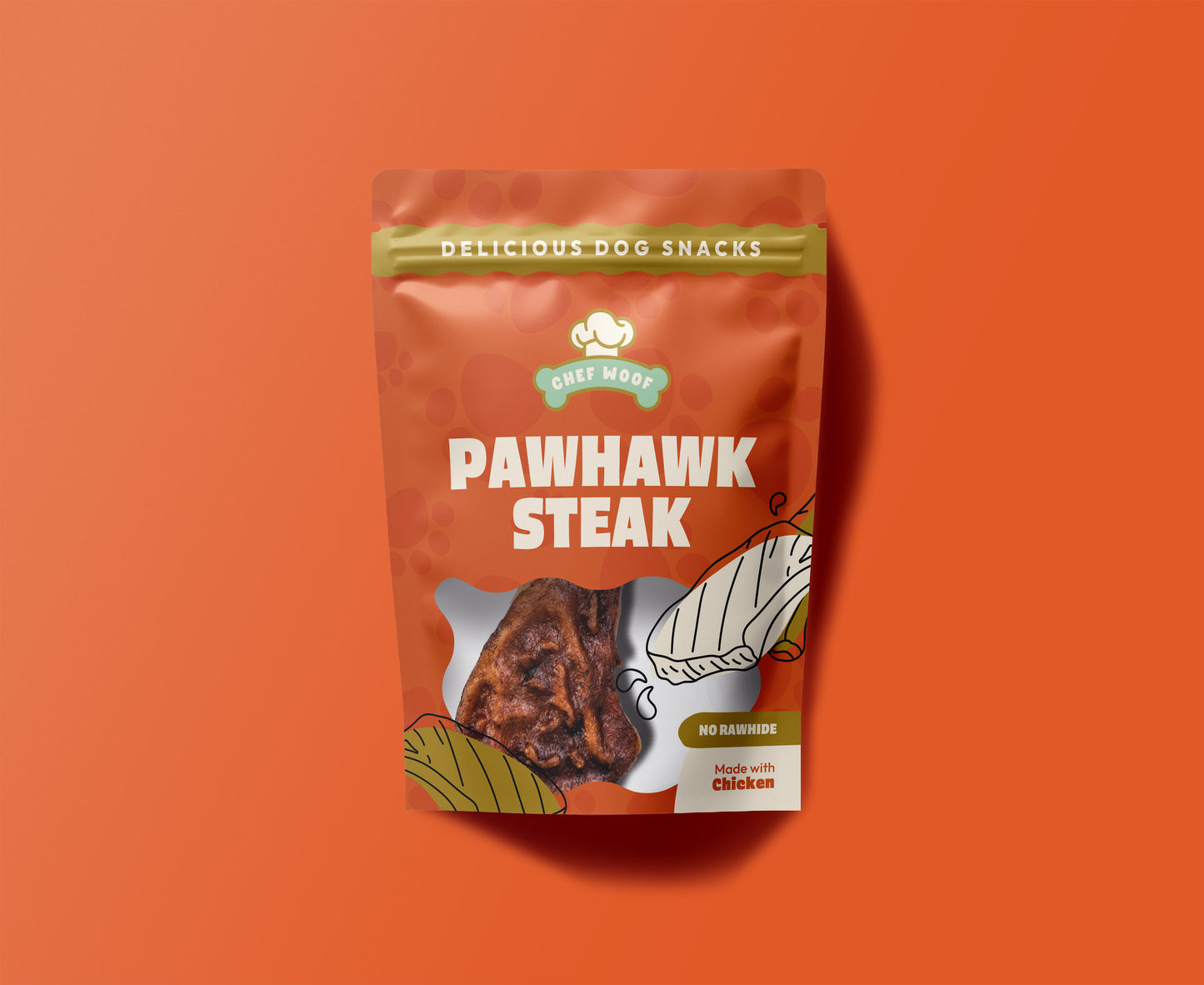 PAWHAWK STEAK CASE - 30x50g - Dog Treats