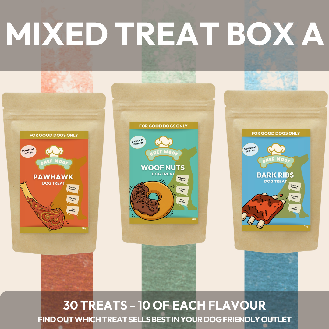 Venue Starter Pack A | 30 Mixed Dog Treats