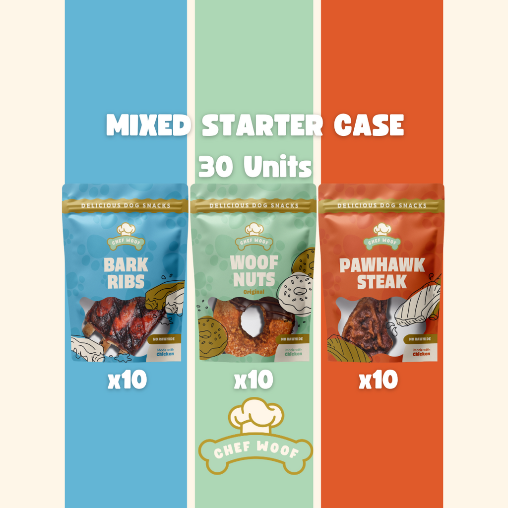 MIXED STARTER TRADE CASE (30) - Dog Treats