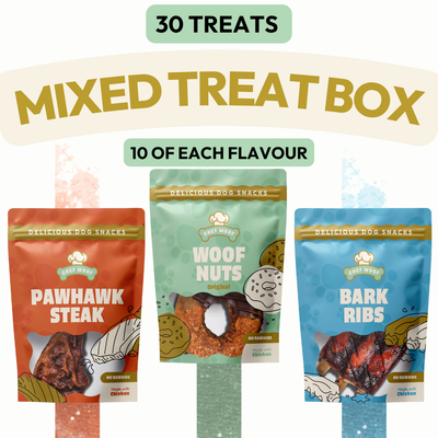 MIXED STARTER TRADE CASE (30) - Dog Treats by Chef Woof