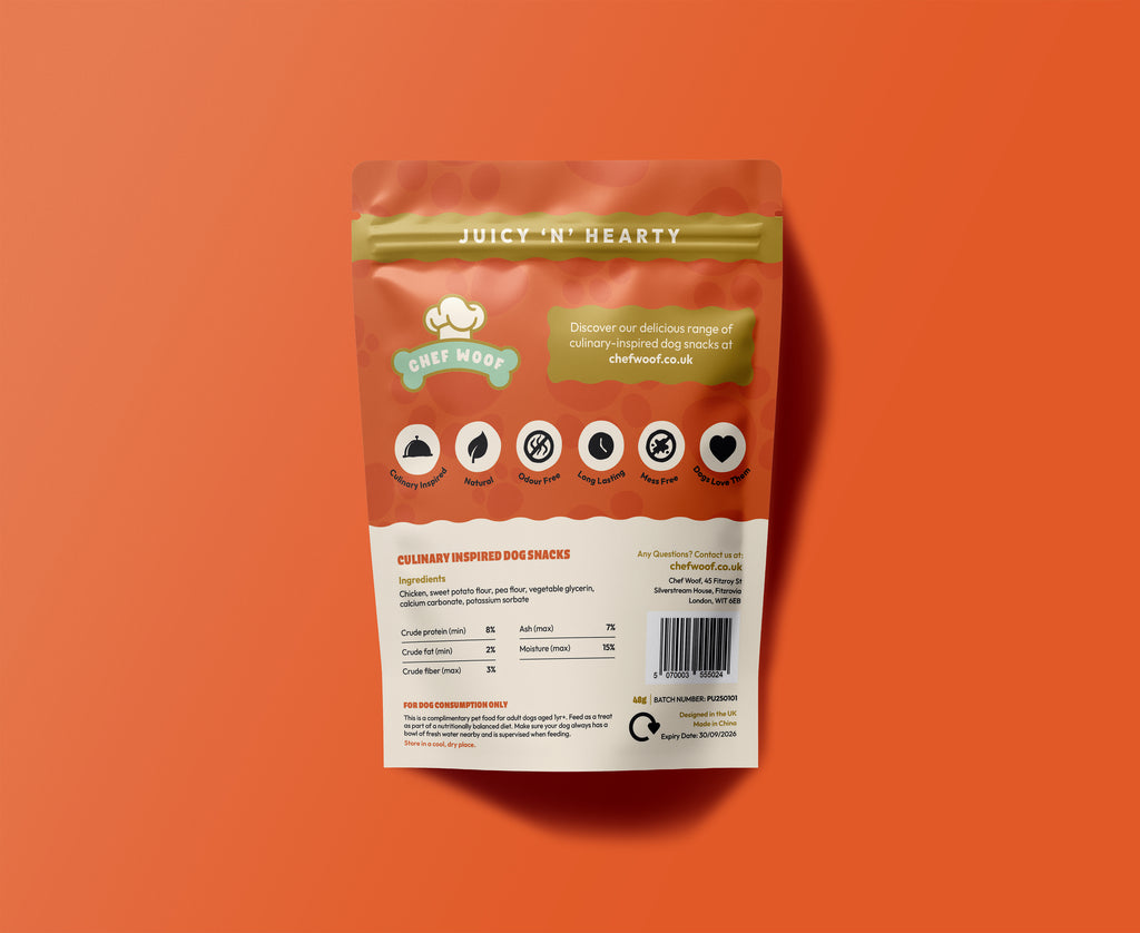 Chef Woof Dog Treats Combo Pack | 3 Natural Culinary Treats