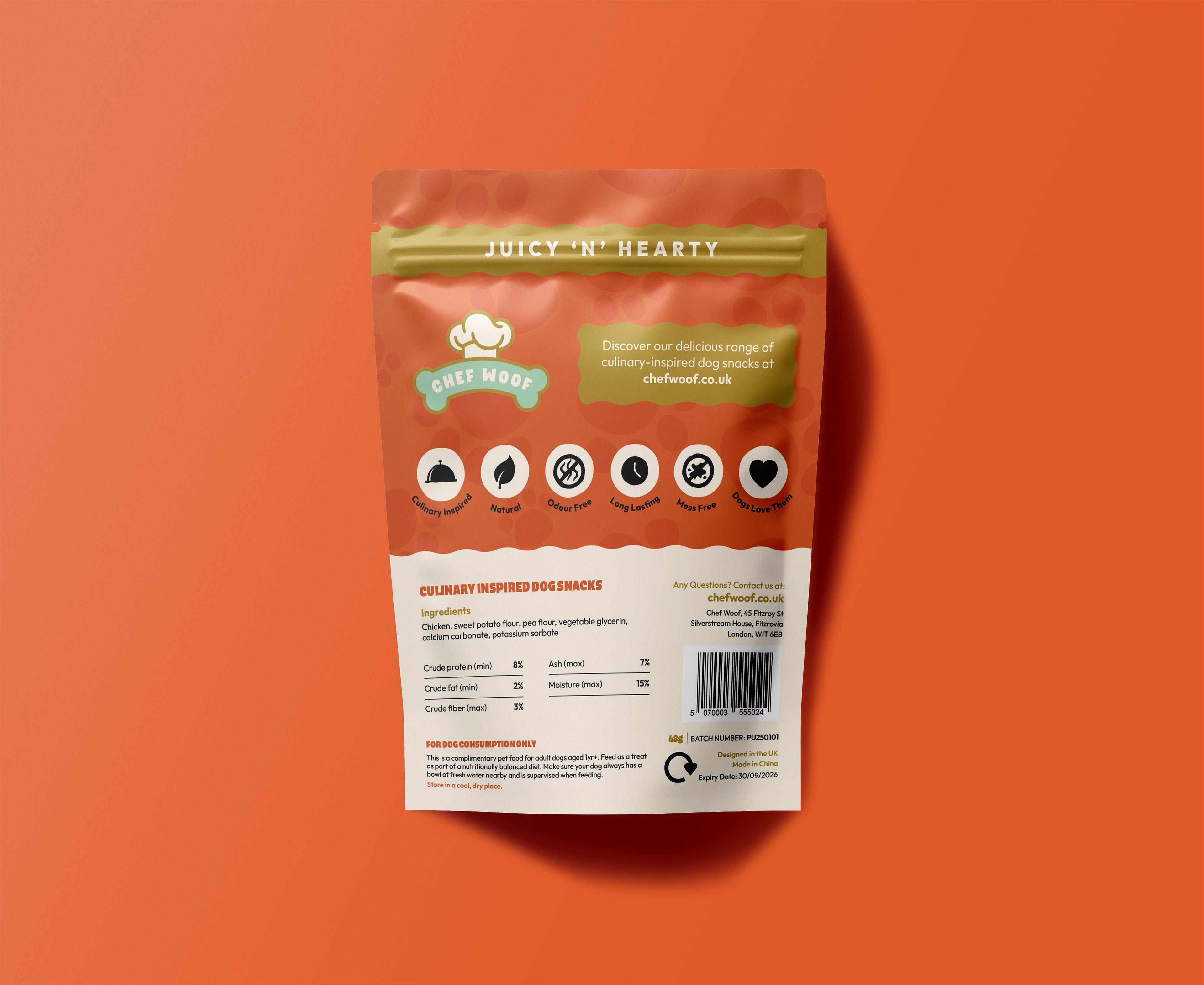 Chef Woof Dog Treats Combo Pack | 3 Natural Culinary Treats