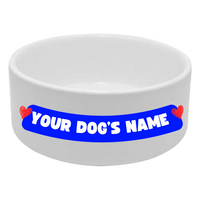 Personalised Dog Bowl UK | Premium Ceramic | Chef Woof